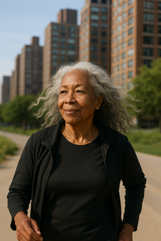The Heat Is Not Your Hair’s Friend (Especially Gray Hair)
