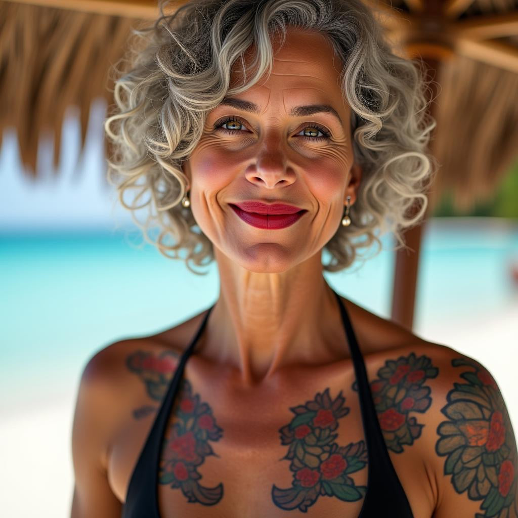 💄 Let That Lip Speak: 4 Lipstick Shades That Make Gray Hair POP